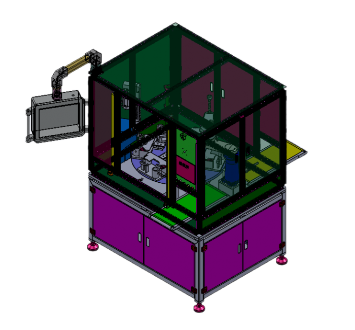 齒輪電機(jī)自動組裝測試